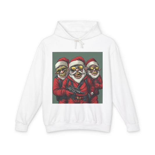 Gangster Santa Elves Hoodie